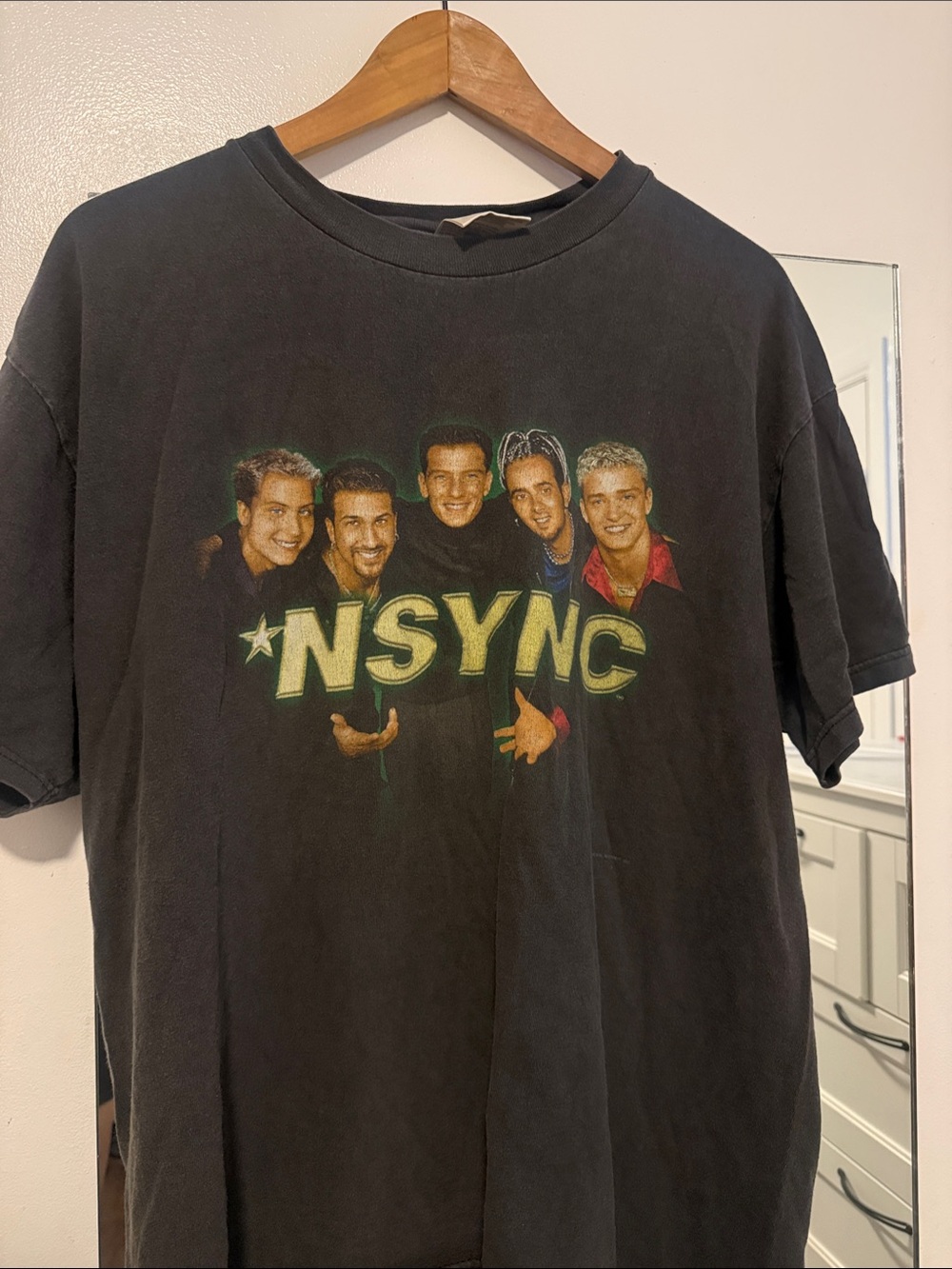 NSYNC Black Graphic Band T-Shirt